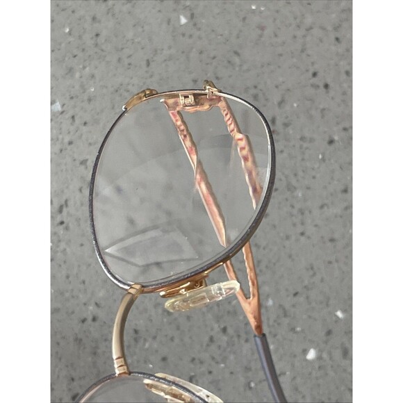 TURA Eyeglasses Mod. 154 CHA Gold Oval Full Rim Eyeglasses Frames ONLY 53-17-135 - Picture 13 of 13